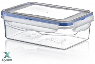Pojemnik plastikowy 800ml PROSTOKĄT SAVER BOX z pokrywką Chomik
