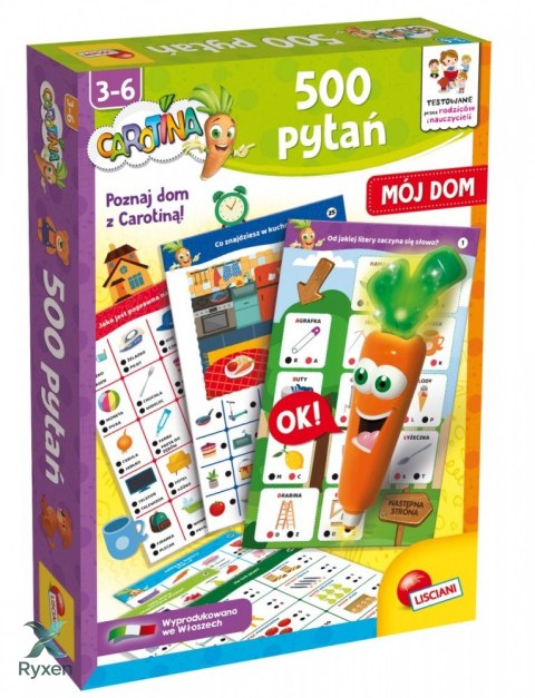 Gra carotina 500 pytań - mój dom LISCIANI