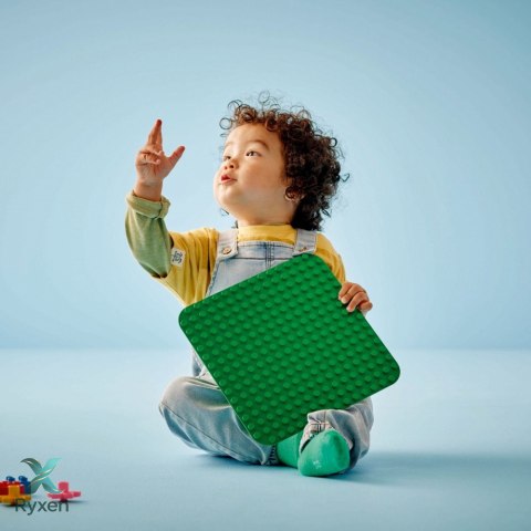 Klocek duplo 10460 zielona płytka konstrukcyjna LEGO
