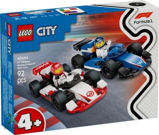 Klocki city 60464 f1 bolidy williams racing i haas f1 LEGO