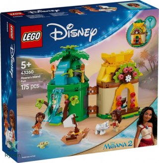 Klocki disney 43260 zabawy vaiany na wyspie LEGO