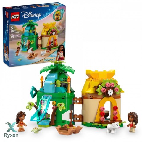 Klocki disney 43260 zabawy vaiany na wyspie LEGO