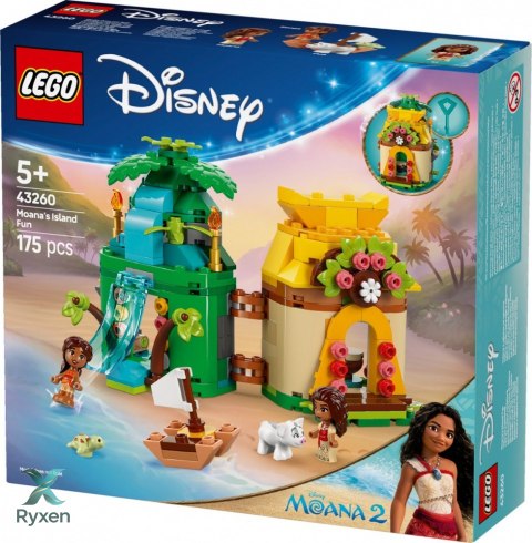 Klocki disney 43260 zabawy vaiany na wyspie LEGO