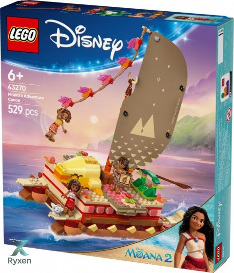 Klocki disney 43270 kajakowa przygoda vaiany LEGO