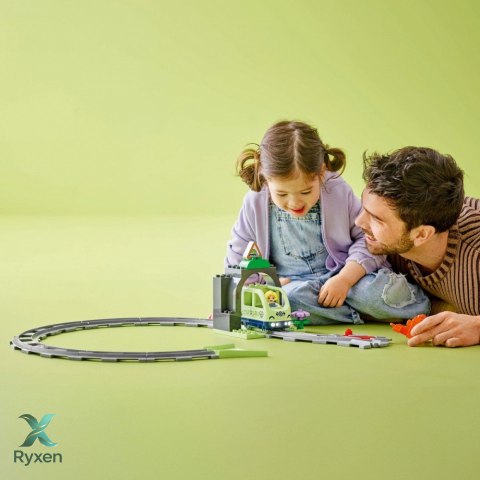 Klocki duplo 10425 tunel i tory kolejowe - zestaw rozszerzający LEGO