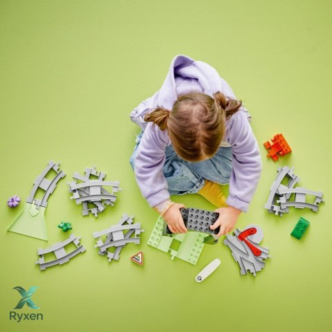 Klocki duplo 10425 tunel i tory kolejowe - zestaw rozszerzający LEGO