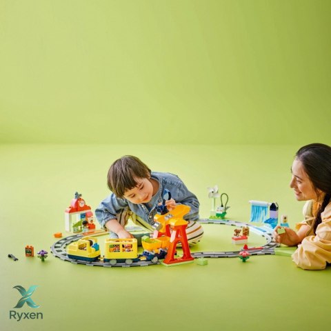 Klocki duplo 10428 duży interaktywny pociąg miejski LEGO