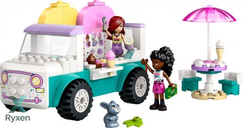 Klocki friends 42644 furgonetka z lodami w mieście heartlake LEGO