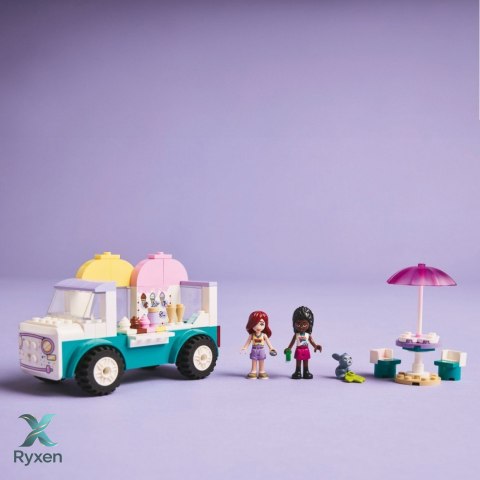 Klocki friends 42644 furgonetka z lodami w mieście heartlake LEGO