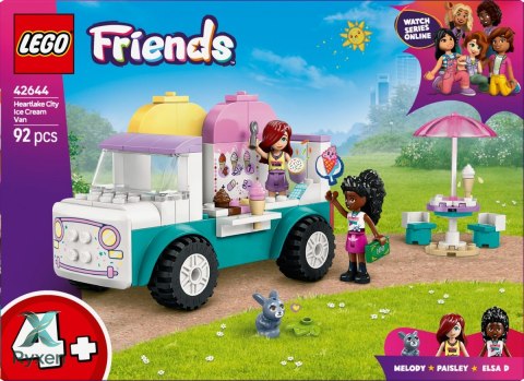Klocki friends 42644 furgonetka z lodami w mieście heartlake LEGO