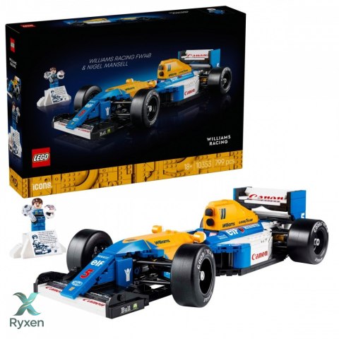 Klocki icons 10353 williams racing fw14b i nigel mansell LEGO