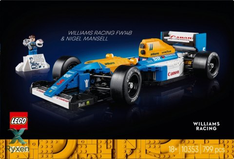 Klocki icons 10353 williams racing fw14b i nigel mansell LEGO