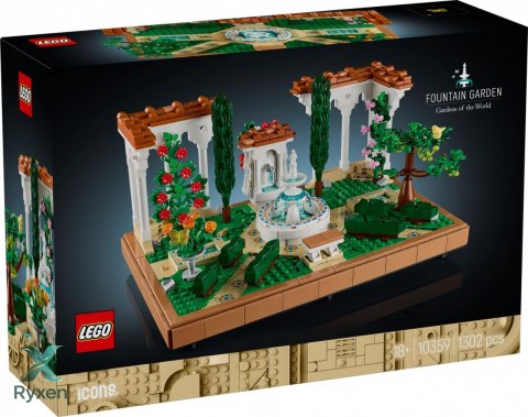 Klocki icons 10359 fontanna w ogrodzie LEGO