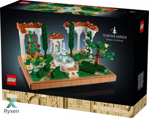 Klocki icons 10359 fontanna w ogrodzie LEGO