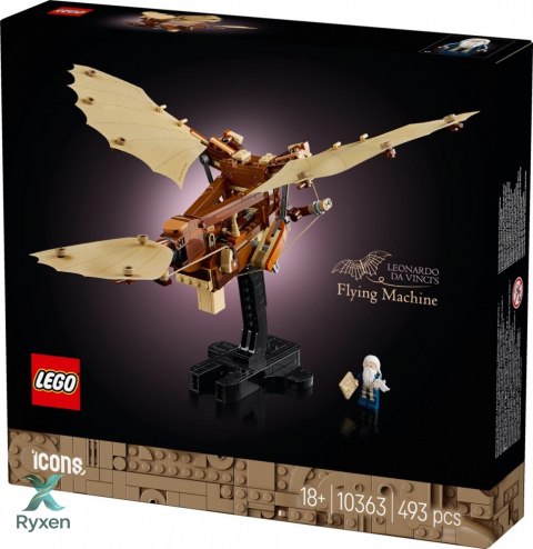 Klocki icons 10363 maszyna latająca leonarda da vinci LEGO