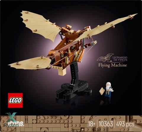 Klocki icons 10363 maszyna latająca leonarda da vinci LEGO