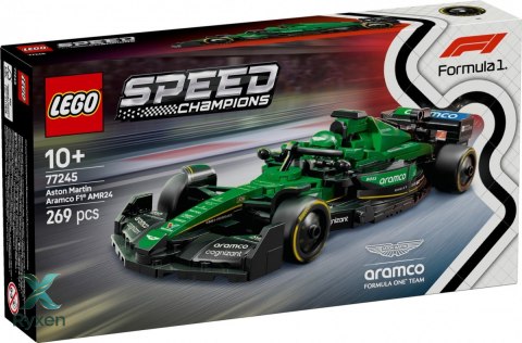 Klocki speed champions 77245 bolid f1 aston martin aramco amr24 LEGO