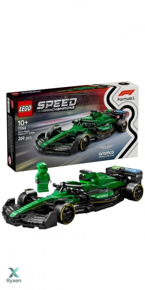 Klocki speed champions 77245 bolid f1 aston martin aramco amr24 LEGO