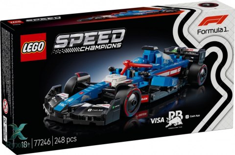 Klocki speed champions 77246 bolid f1 visa cash app rb vcarb 01 LEGO