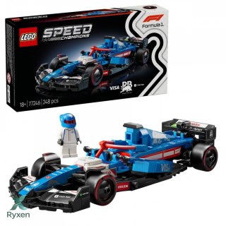 Klocki speed champions 77246 bolid f1 visa cash app rb vcarb 01 LEGO