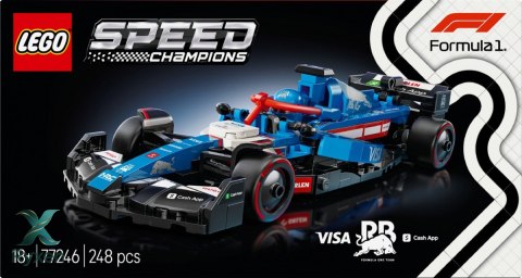 Klocki speed champions 77246 bolid f1 visa cash app rb vcarb 01 LEGO