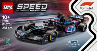 Klocki speed champions 77248 bolid f1 bwt alpine team a524 LEGO