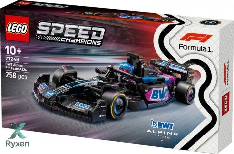 Klocki speed champions 77248 bolid f1 bwt alpine team a524 LEGO