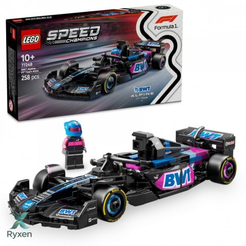 Klocki speed champions 77248 bolid f1 bwt alpine team a524 LEGO