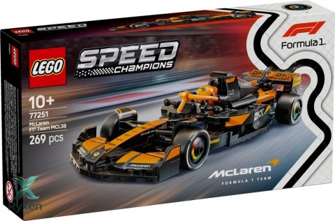 Klocki speed champions 77251 bolid f1 mclaren team mcl38 LEGO