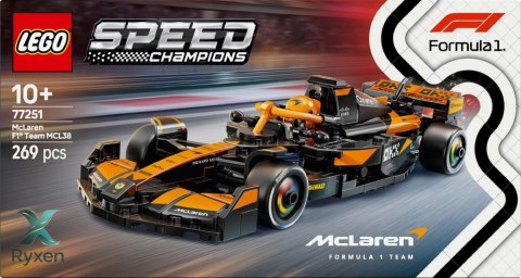 Klocki speed champions 77251 bolid f1 mclaren team mcl38 LEGO