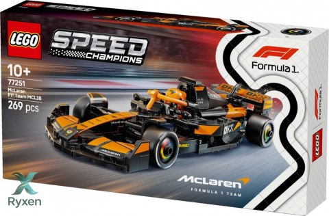 Klocki speed champions 77251 bolid f1 mclaren team mcl38 LEGO