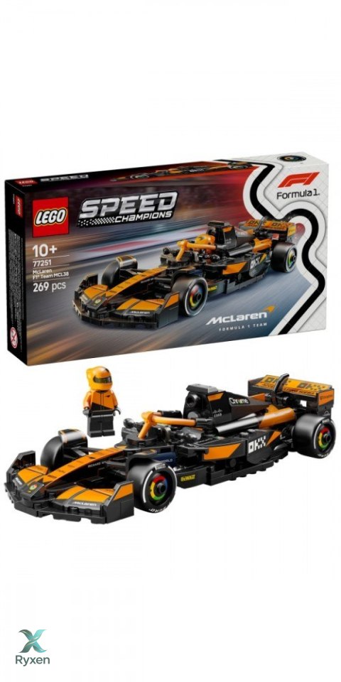 Klocki speed champions 77251 bolid f1 mclaren team mcl38 LEGO