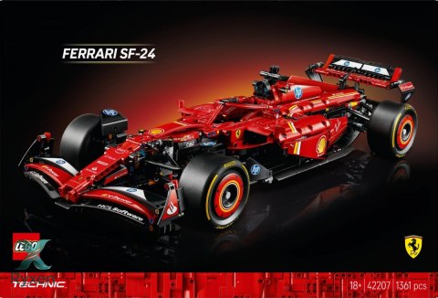 Klocki technic 42207 bolid f1 ferrari sf-24 LEGO