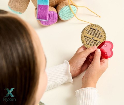 Maskotka interaktywna thready bear miś guziczek COBI