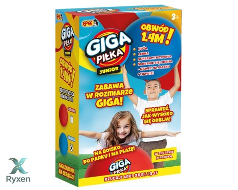 Giga piłka junior czerwona EPEE