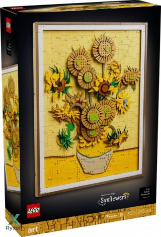 Klocki art 31215 słoneczniki vincent van gogh LEGO