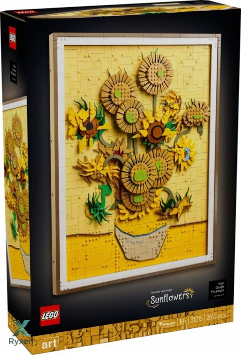Klocki art 31215 słoneczniki vincent van gogh LEGO