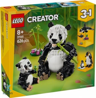 Klocki creator 31165 dzikie zwierzęta: rodzina pand LEGO