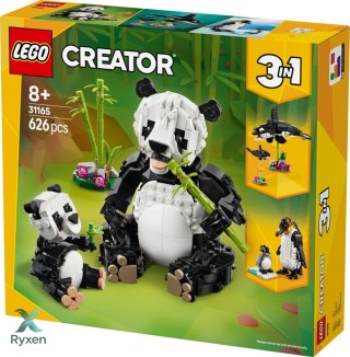 Klocki creator 31165 dzikie zwierzęta: rodzina pand LEGO