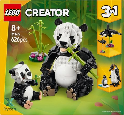 Klocki creator 31165 dzikie zwierzęta: rodzina pand LEGO