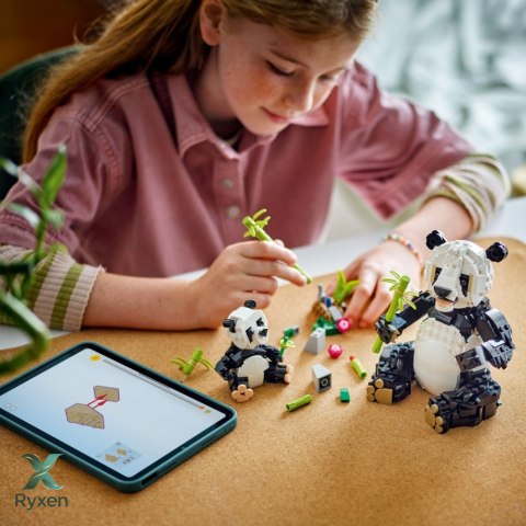 Klocki creator 31165 dzikie zwierzęta: rodzina pand LEGO