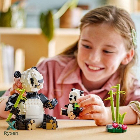 Klocki creator 31165 dzikie zwierzęta: rodzina pand LEGO