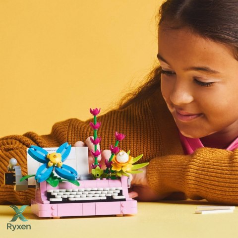 Klocki creator 31169 maszyna do pisania z kwiatami LEGO