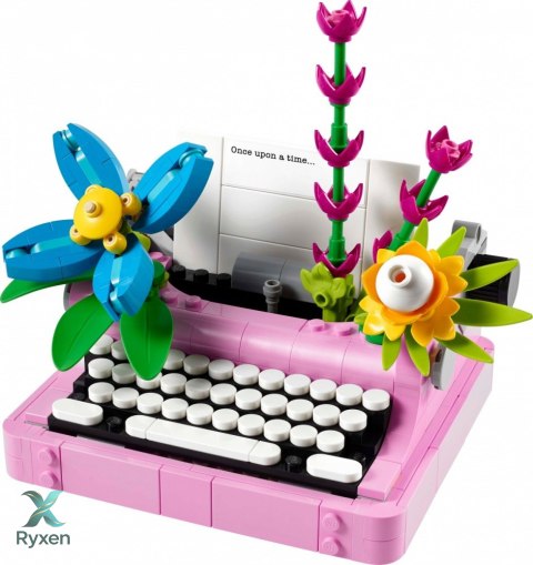 Klocki creator 31169 maszyna do pisania z kwiatami LEGO