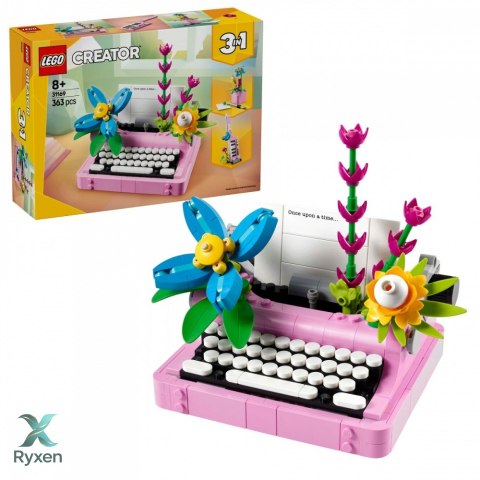Klocki creator 31169 maszyna do pisania z kwiatami LEGO