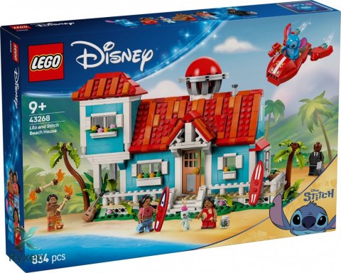 Klocki disney 43268 domek na plaży lilo i stitcha LEGO