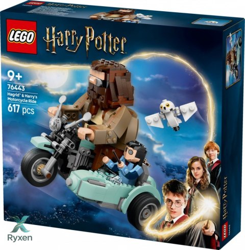 Klocki harry potter 76443 przejażdżka motocyklowa hagrida i harry'ego LEGO