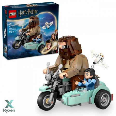 Klocki harry potter 76443 przejażdżka motocyklowa hagrida i harry'ego LEGO