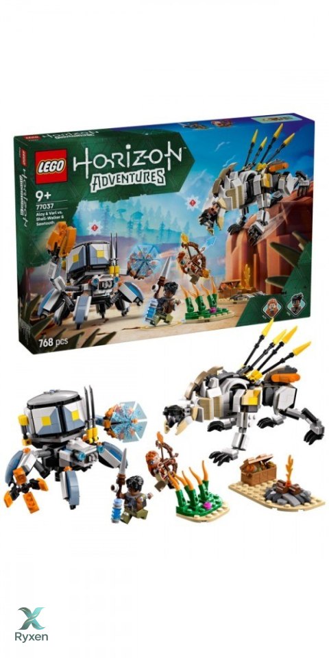 Klocki horizon 77037 aloy i varl kontra krabołaz i piłoząb LEGO