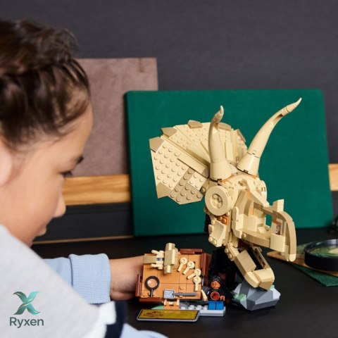 Klocki jurassic world 76969 szkielety dinozaurów: czaszka triceratopsa LEGO